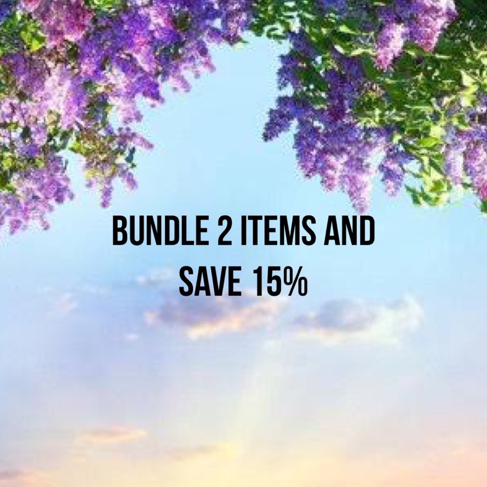 Bundle 2 Items and Save 15%